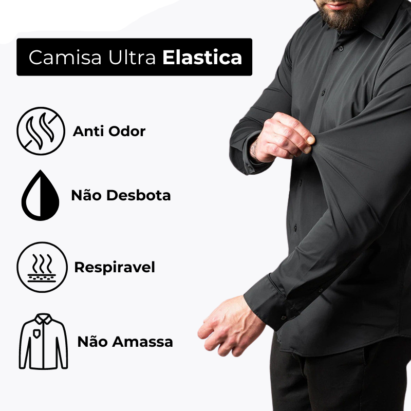 Compre 1 Leve 2 | Camisa Social UltraTech Anti Amassados