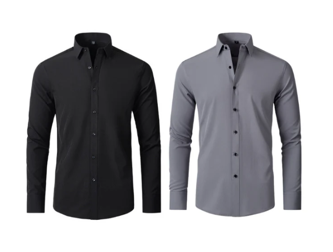 Compre 1 Leve 2 | Camisa Social UltraTech Anti Amassados