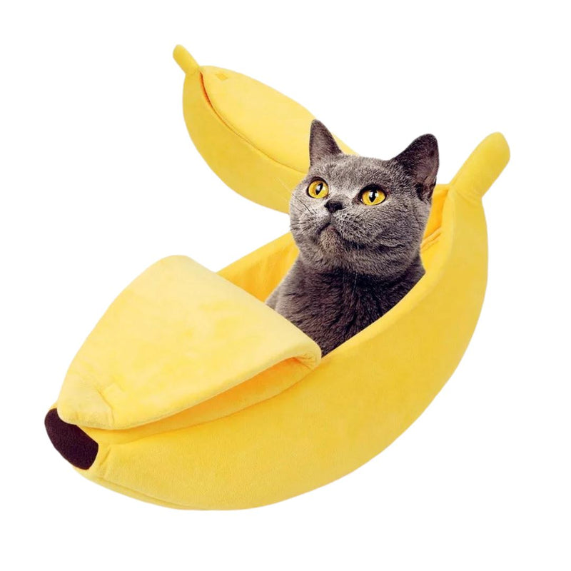 Cama Confortável para Gato - Estilo Banana